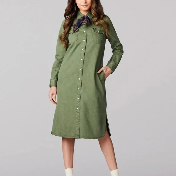 white christmas dresses Lee Denim Shirt 153436 ~ Vintage Store Clochard92.com main image 1